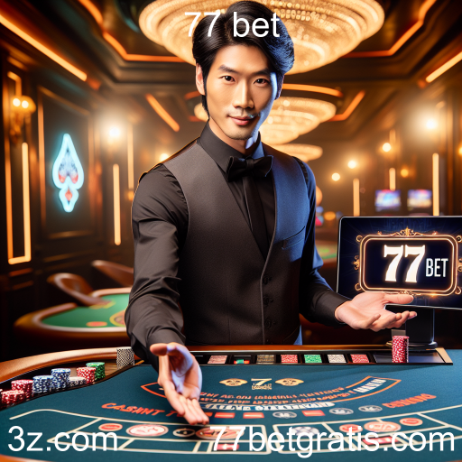 A Emoção do Cassino Ao Vivo no 77 Bet